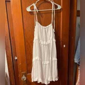 Rails White Mini Dress-Size Small